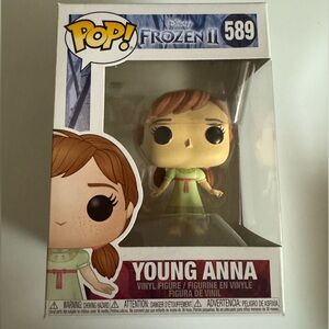 🥪 589 Disney Funko Pop Frozen II Young Anna 🥪